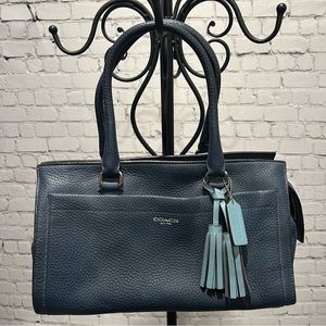 Coach - Blue Leather Purse